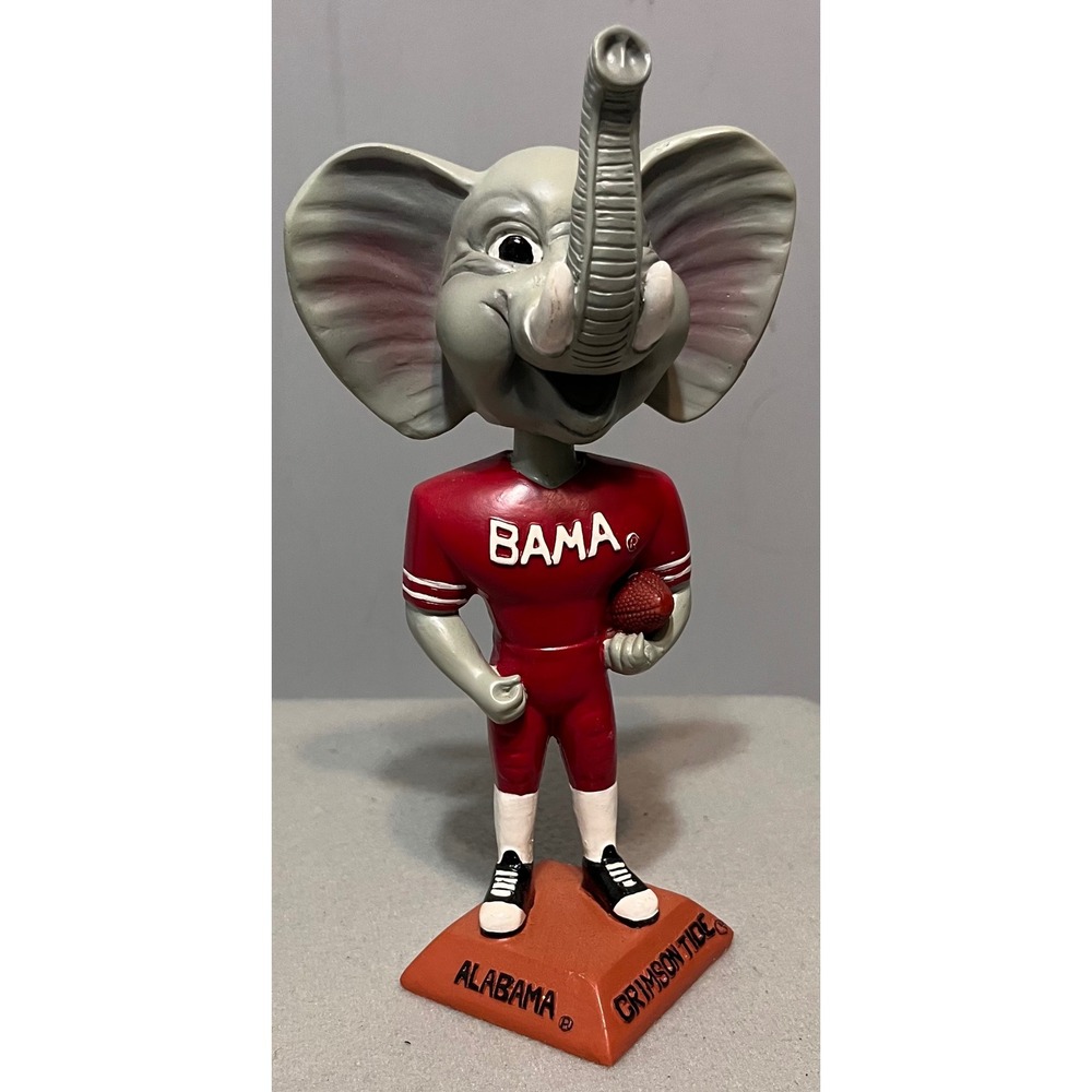 Alabama Crimson Tide Big Al Mascot Bobblehead NCAA Football Bama Red 7.5"